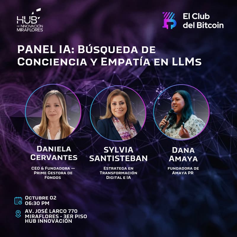 Cover Image for PANEL IA: Búsqueda de Conciencia y Empatía en LLMs 🧠🤖⚡