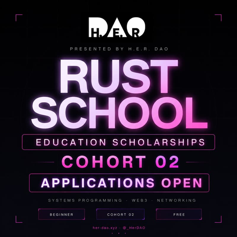 Cover Image for Rust School - Cohort 02