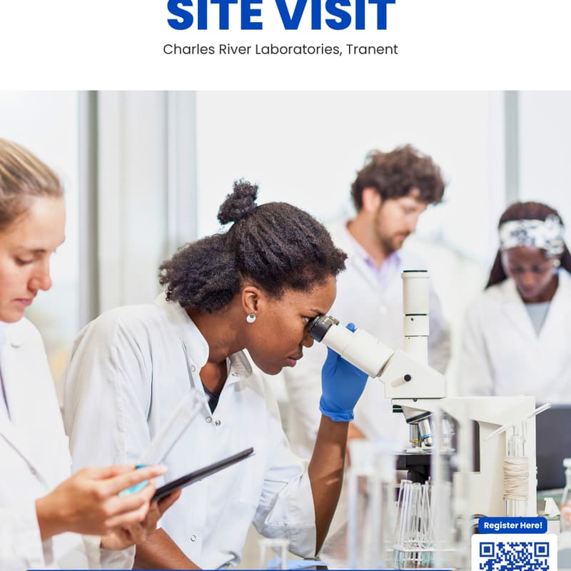 Cover Image for Life Sciences Site Visit – Charles River Laboratories, Tranent