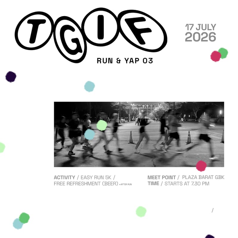Cover Image for TGIF RUN & YAP 03