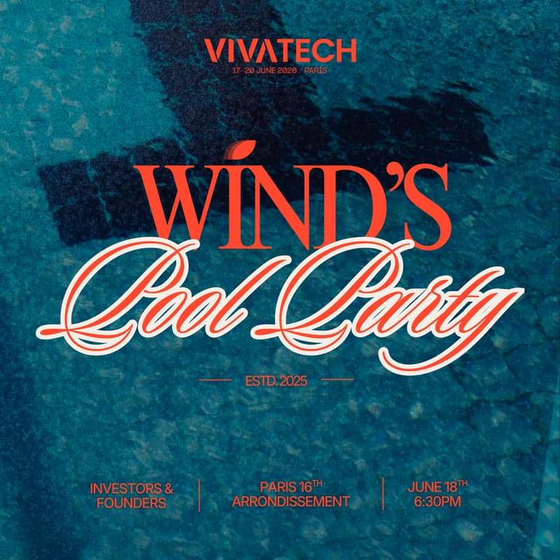 Cover Image for Wind's Pool Party — VivaTech 26' Side-Event