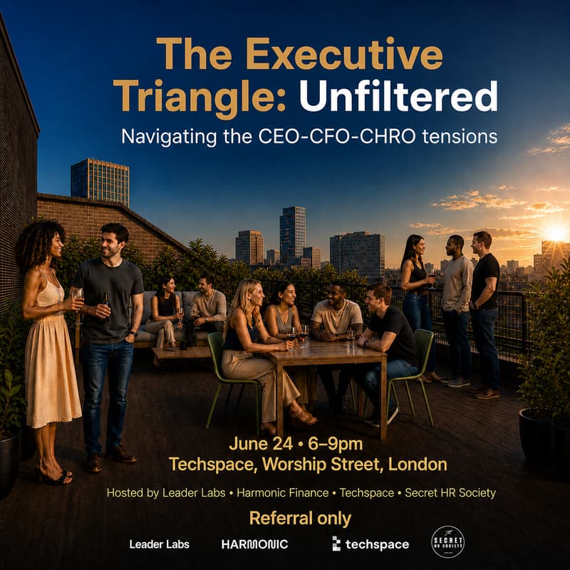 Cover Image for The Executive Triangle: Unfiltered - Navigating the CEO-CFO-CHRO tensions