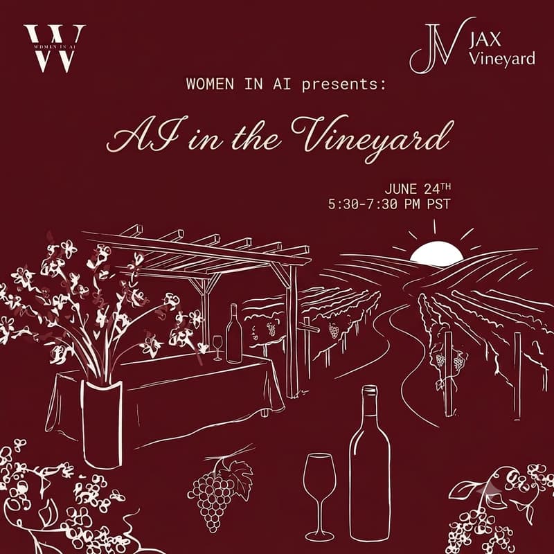 Cover Image for Women in AI Ted Talk & Wine Tasting