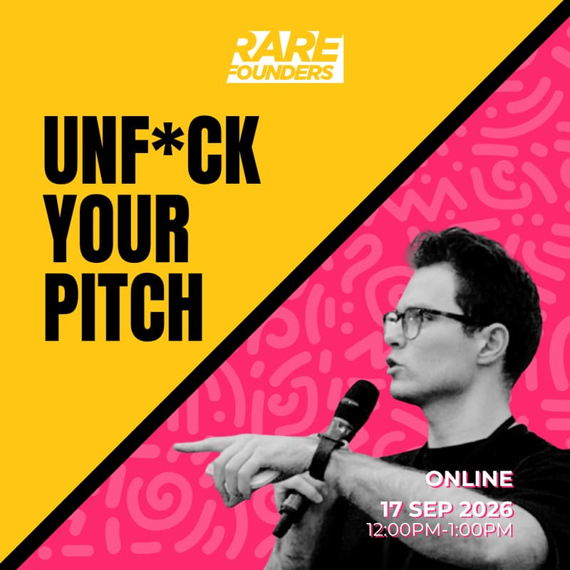 Cover Image for Unf*ck Your Pitch - How to Avoid Founders' Biggest Mistakes Pitching on Stage