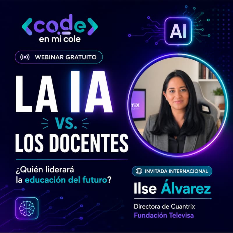 Cover Image for WEBINAR GRATUITO: La Inteligencia Artificial vs. Los Docentes 🤖