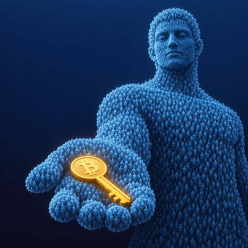 Cover Image for 鍵を巨人に預けるか、自分で持つか── 情報漏洩時代のビットコイン