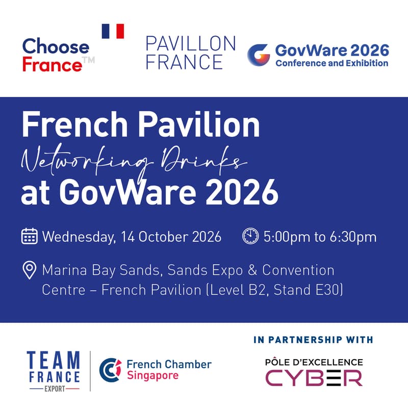 Cover Image for French Pavilion Networking at GovWare 2026