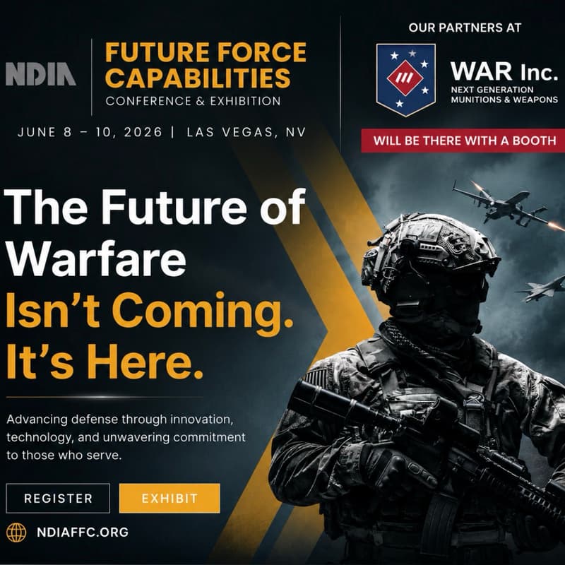 Cover Image for WAR x NDIA Future Force Capabilities 2026