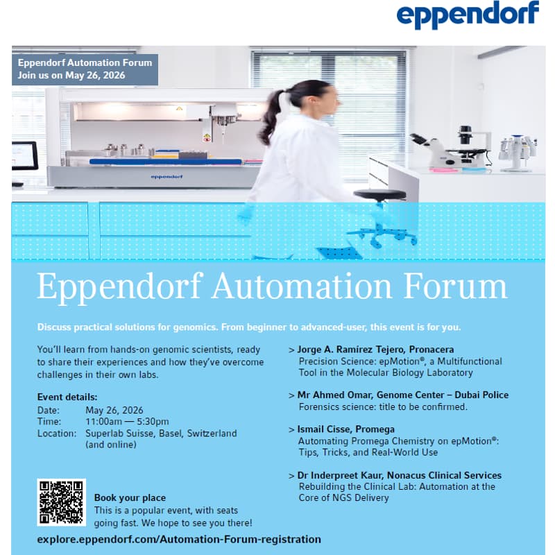Cover Image for Eppendorf Automation Forum