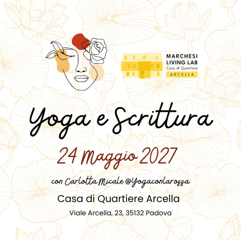 Cover Image for Yoga e Scrittura Terapeutica @ Casa di Quartiere Arcella