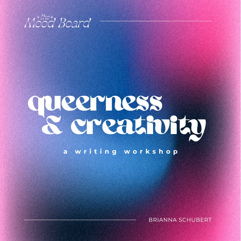 Cover Image for Writing Workshop: Queerness & Creativity (4 Weeks)