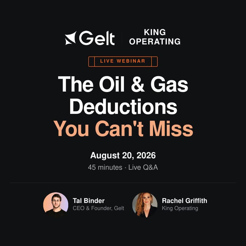 Cover Image for The Oil & Gas Deductions You Can't Miss