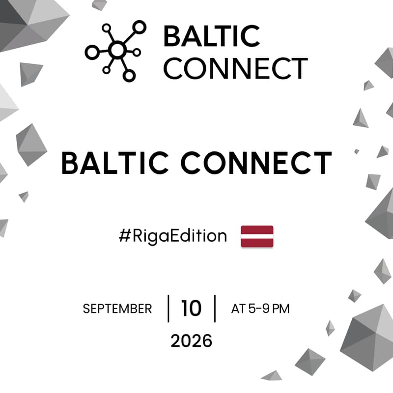Cover Image for Baltic Connect - Riga - September 2026
