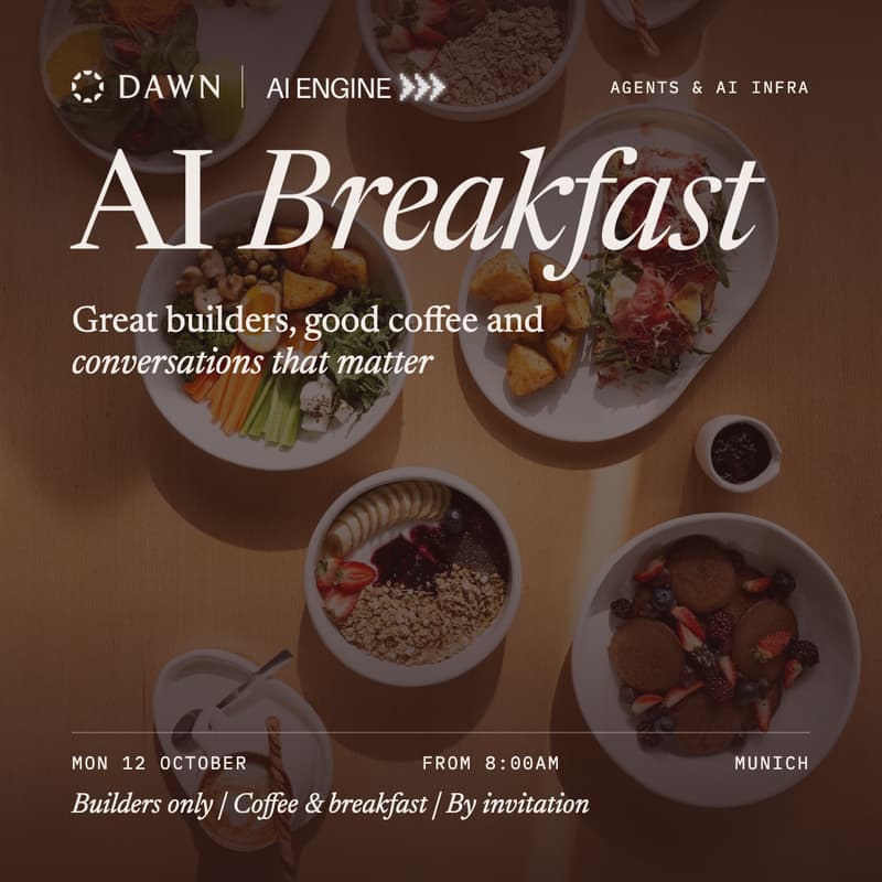 Cover Image for AI Breakfast with Dawn in Munich
