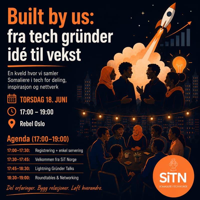 Cover Image for Built by us: fra gründer idé til vekst