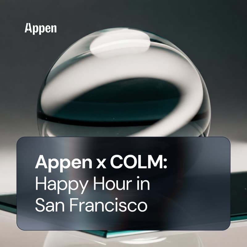 Cover Image for Appen x COLM: Happy Hour in San Francisco