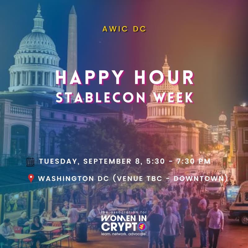 Cover Image for AWIC DC | Stablecon Happy Hour