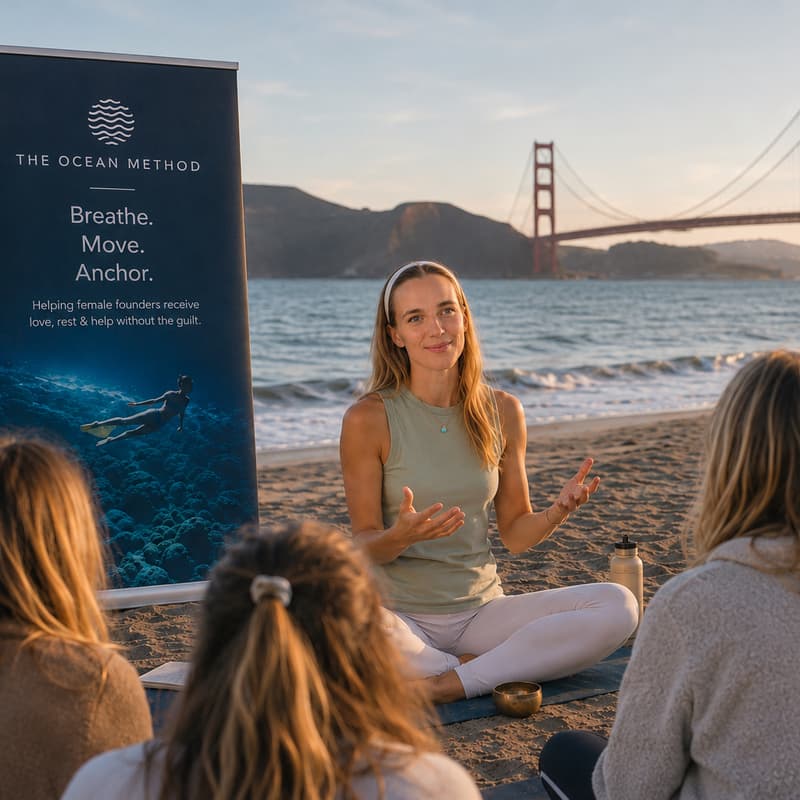 Cover Image for Female Founder Reset: When You Can’t Switch Off Use the Ocean Method