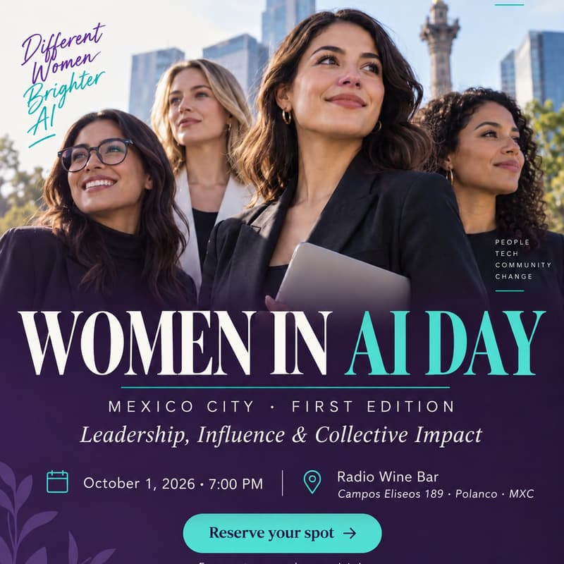 Cover Image for Women in Ai Day. MXC 1st Edition