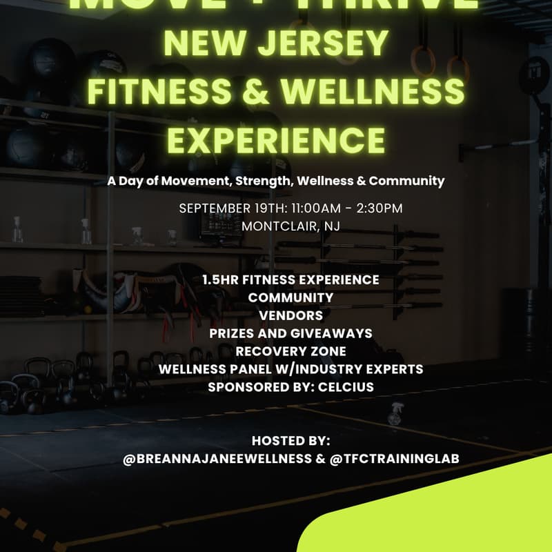 Cover Image for Move + Thrive Fitness & Wellness Experience