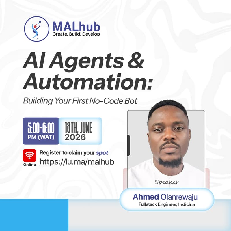 Cover Image for AI Agents & Automation: Building Your First No-Code Bot