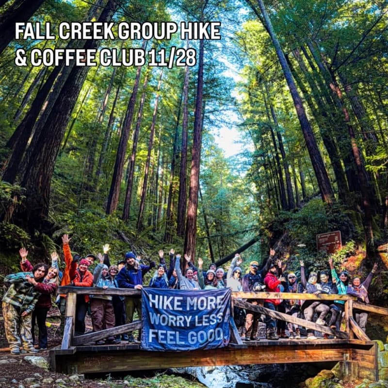 Cover Image for FALL CREEK GROUP HIKE & COFFEE CLUB!