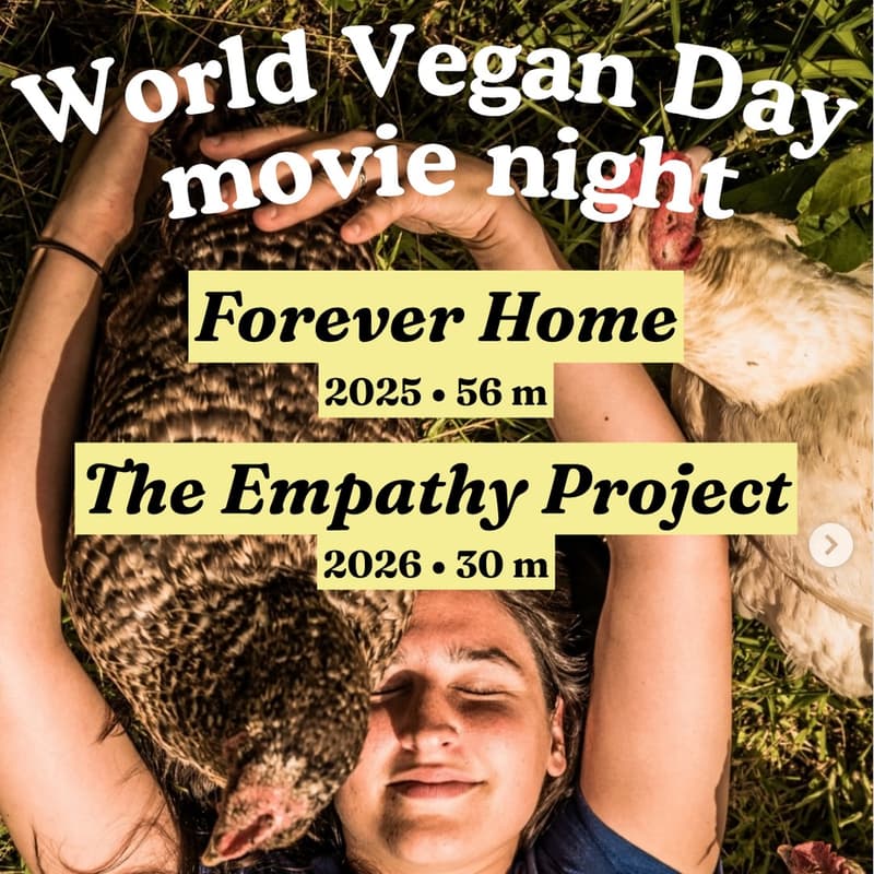Cover Image for World Vegan Day - Movie Night