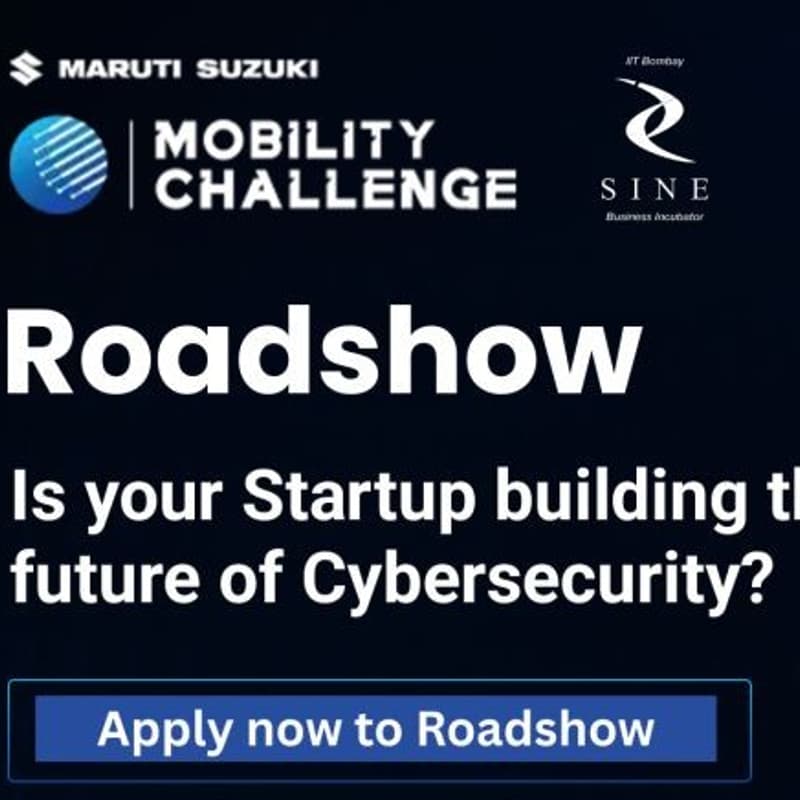 Cover Image for Maruti Suzuki Mobility Challenge | Roadshow at SINE IIT Bombay