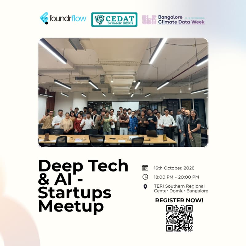 Cover Image for Deep Tech & AI Startups Meetup