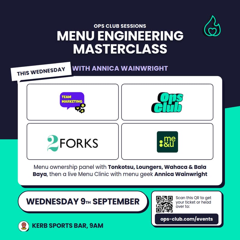 Cover Image for The Menu Engineering Masterclass - Ownership, Behavioural Psychology, Digital Ordering and Real Life Menu Reviews ✨