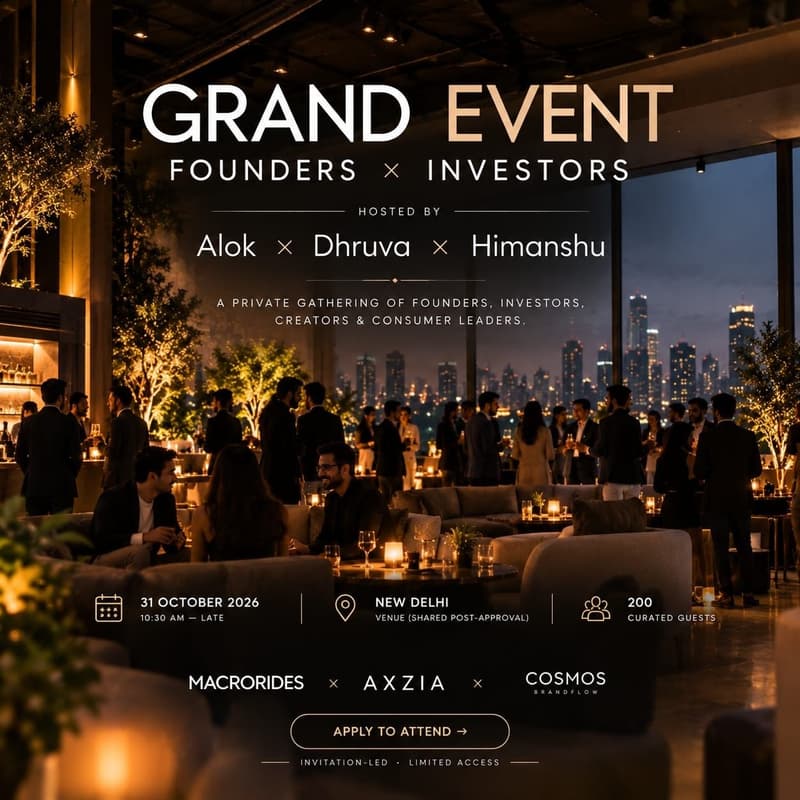 Cover Image for GRAND EVENT - Founders × Investors