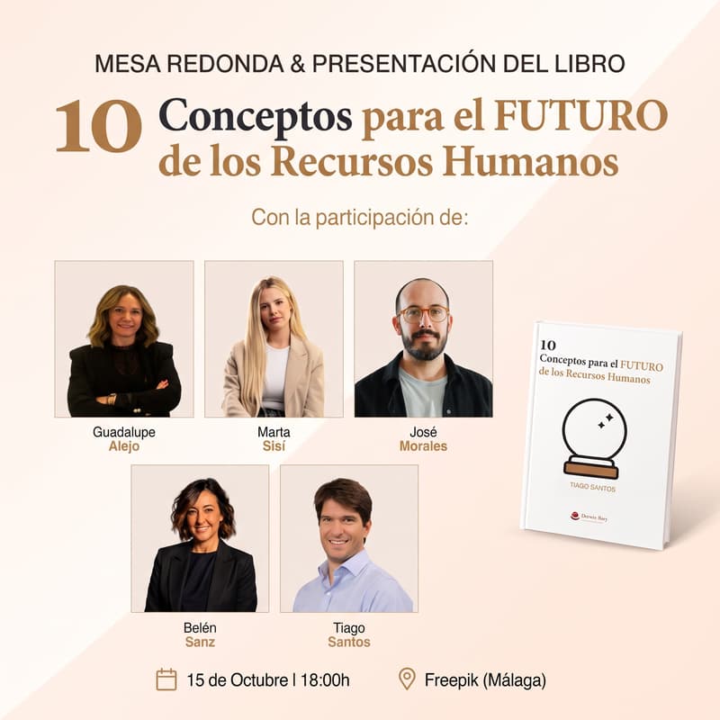 Cover Image for Presentación libro: 10 Conceptos para el Futuro de los RRHH - Málaga