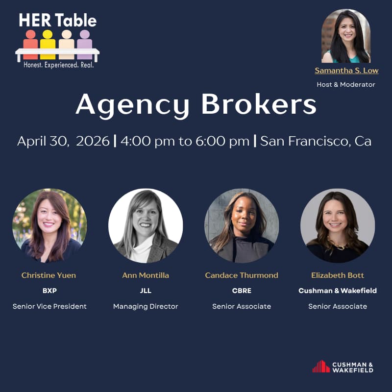 Cover Image for This month at HER Table: Agency Brokers