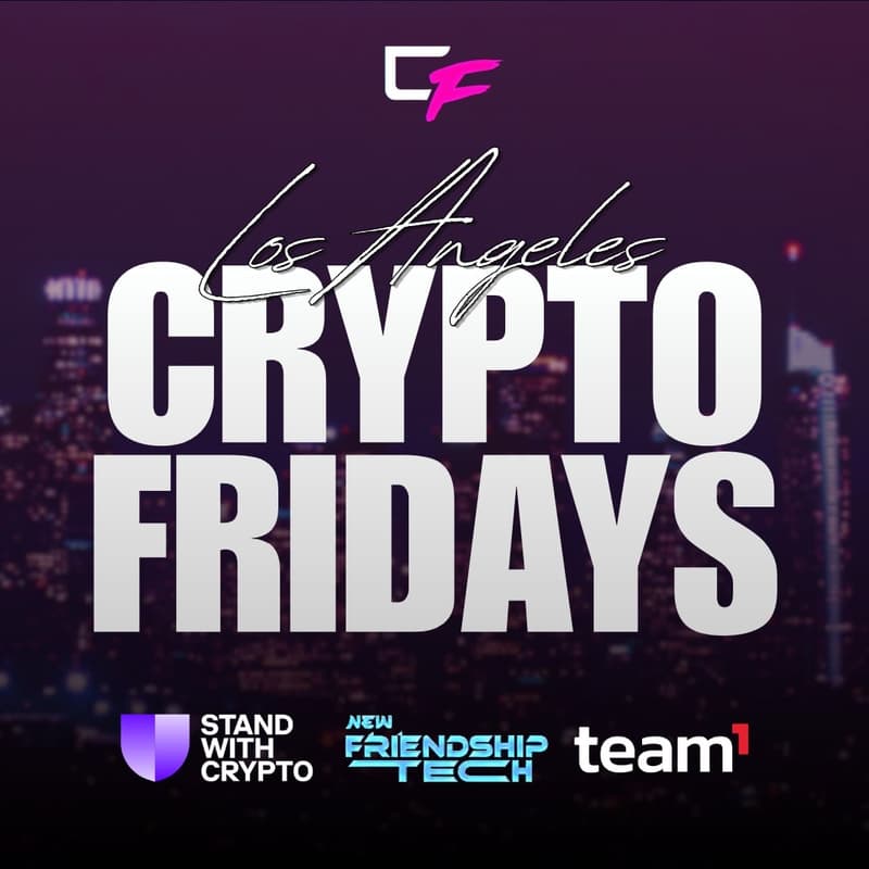Cover Image for New Friendship Tech x CryptoFridays x StandWithCrypto x Avalanche Team1