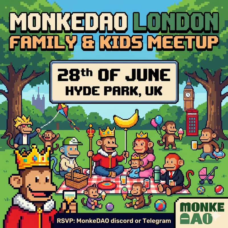 Cover Image for MonkeDAO London Family & Kids Meetup