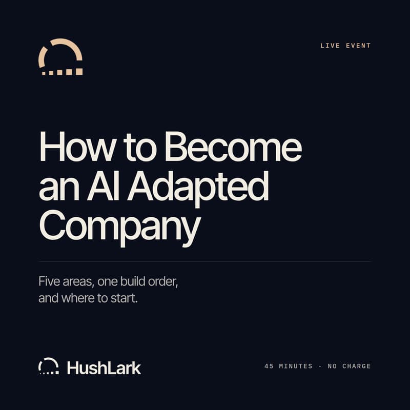Cover Image for How to Become an AI Adapted Company