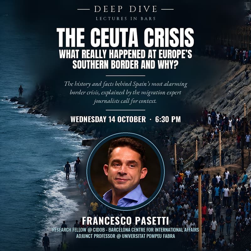 Cover Image for Deep Dive Lectures - "The Ceuta Crisis: What Really Happened at Europe's Southern Border and Why?"