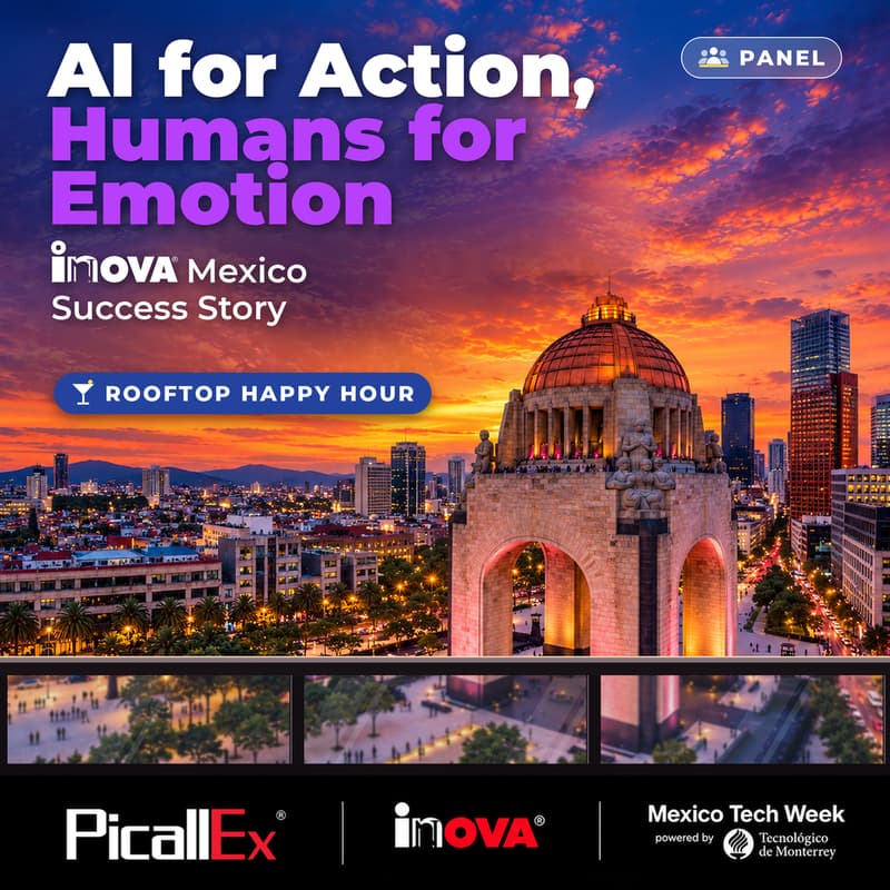 Cover Image for AI for Action, Humans for Emotion - INOVA® Mexico Success Story