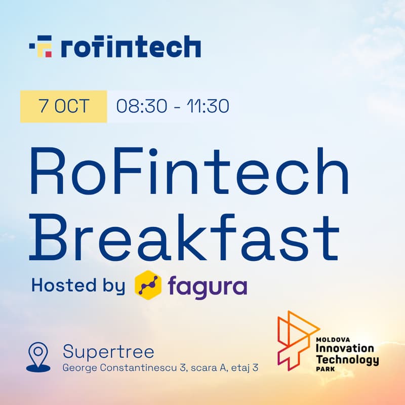 Cover Image for RoFintech Breakfast hosted by Fagura