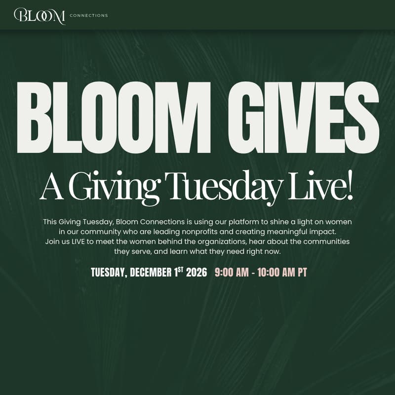 Cover Image for Bloom Gives: A Giving Tuesday Gathering