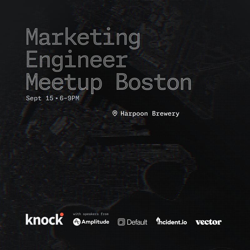 Cover Image for Marketing Engineer Meetup Boston