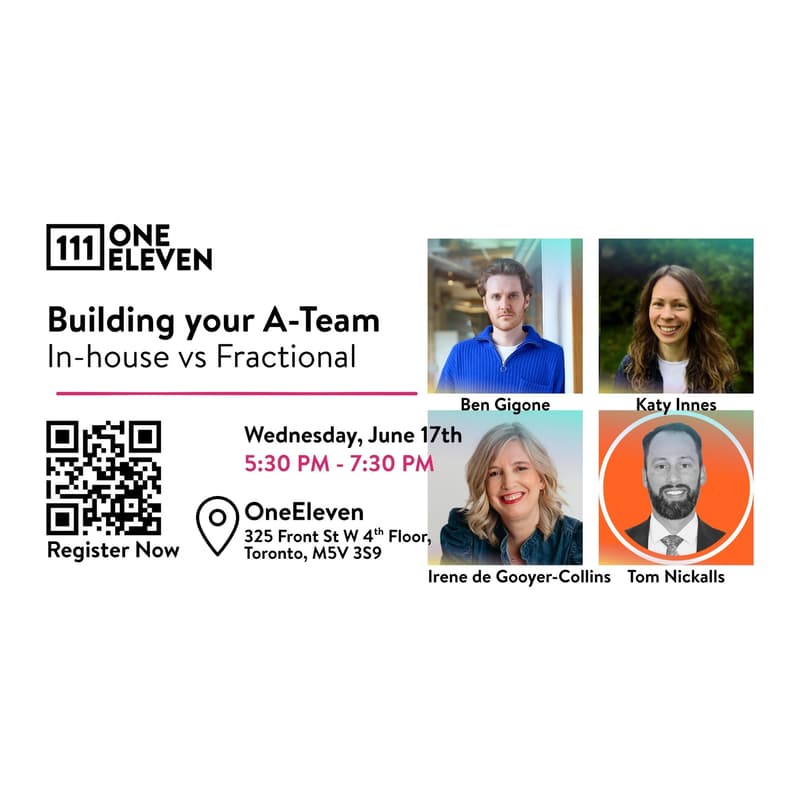 Cover Image for Building Your A-Team: In-House vs. Fractional