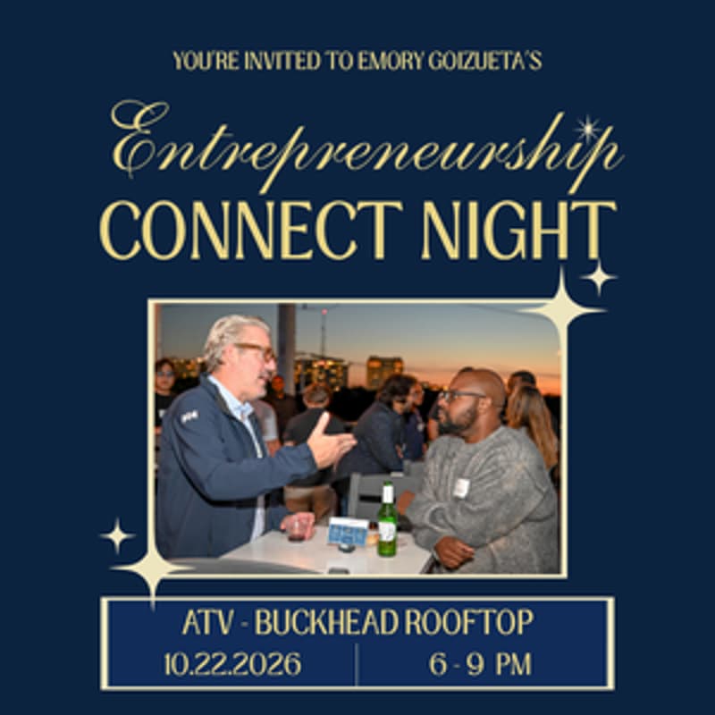 Cover Image for Emory Goizueta Entrepreneurship Connect Night