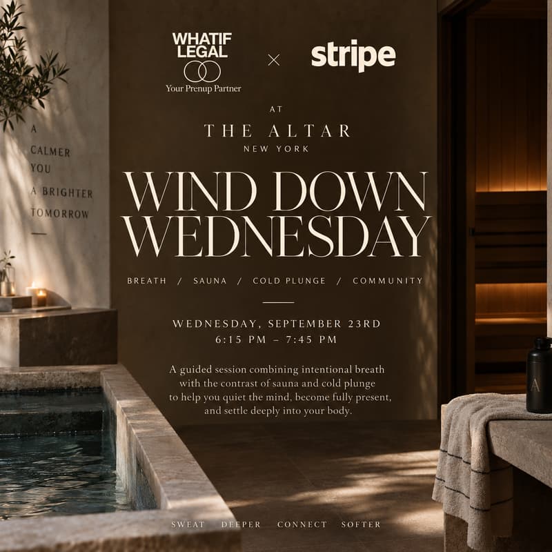 Cover Image for Wind Down Wednesday With WhatIf Legal & Stripe