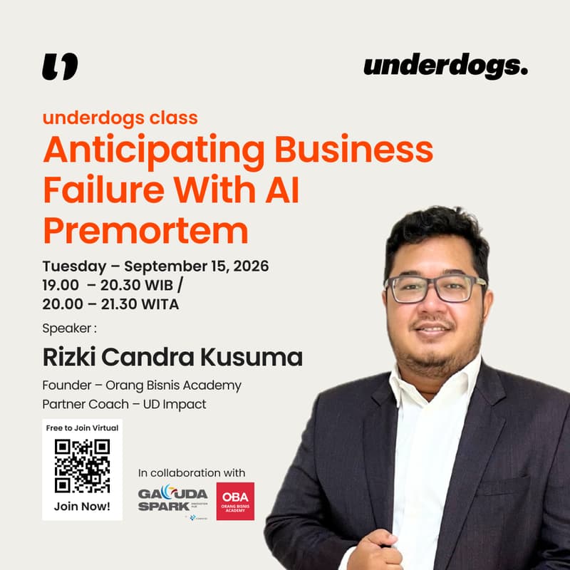 Cover Image for underdogs class: Anticipating Business Failure With AI Premortem