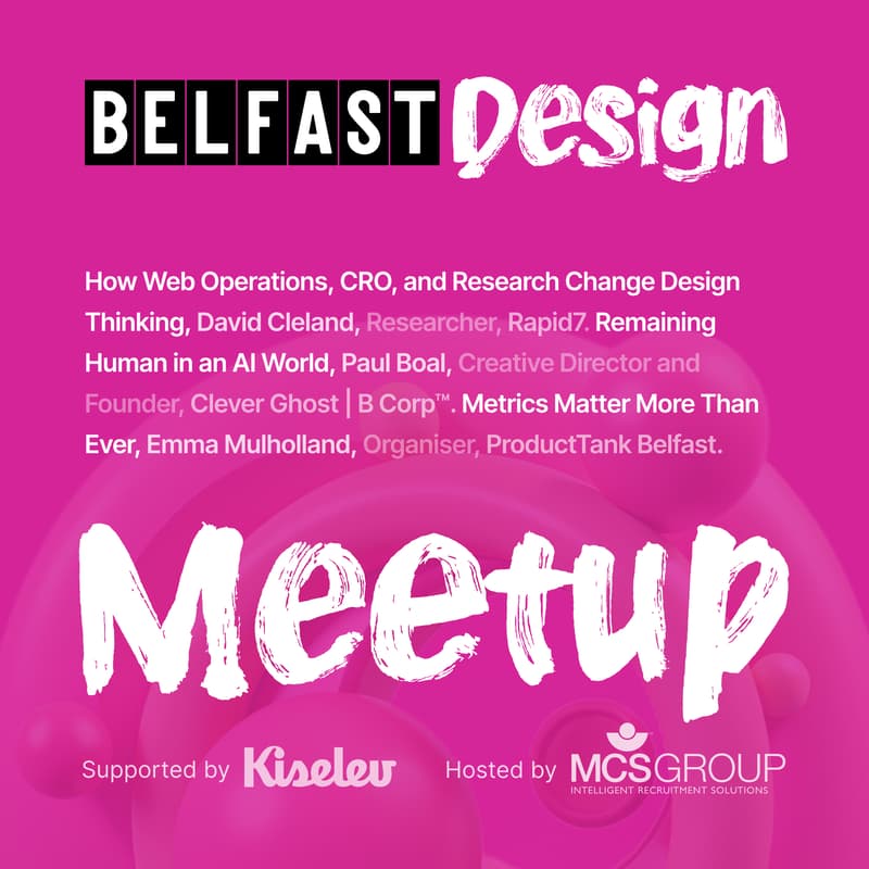 Cover Image for Belfast Design Meetup