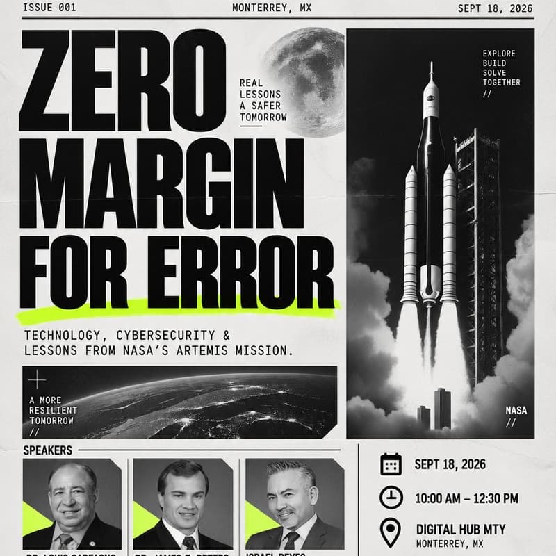 Cover Image for Tech Hangout " Zero Margin for Error: Technology, Cybersecurity & Lessons from NASA’s Artemis Mission"