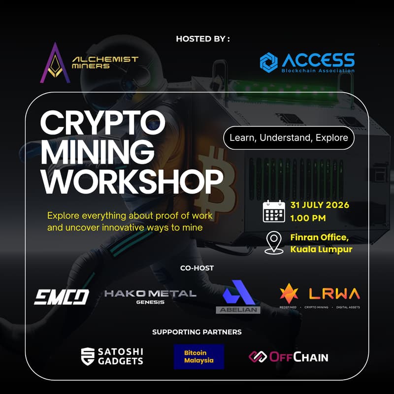 Cover Image for CRYPTO MINING WORKSHOP