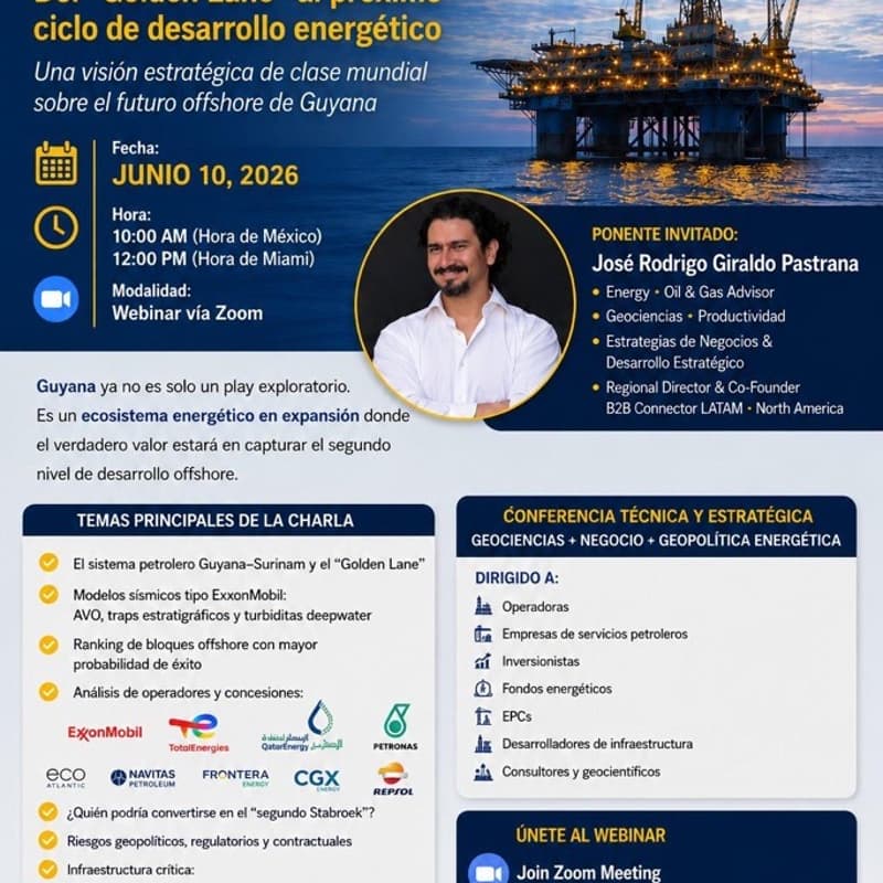 Cover Image for Guyana Offshore 2026: del Golden Lane al próximo ciclo de desarrollo energético