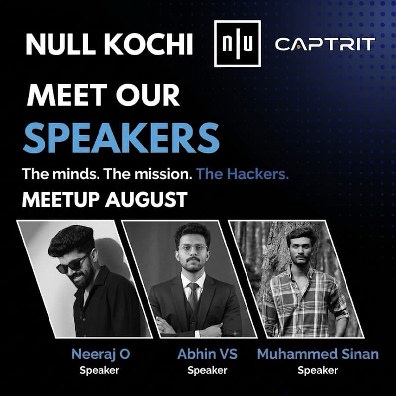Cover Image for NULL KOCHI MEETUP AUGUST